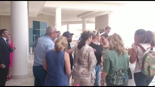 Cristiano Ronaldo's family - Arrival in Sharm El Sheikh (Albatros Aqua Park) - 18/05/2017 (2)