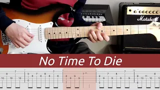 Billie Eilish - No Time To Die | Electric Guitar lesson with Tabs