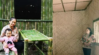 Full video: Make furniture for bamboo house in the forest - Harvest - Garden