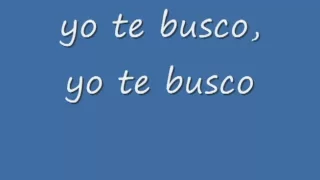 yo te busco  con letras