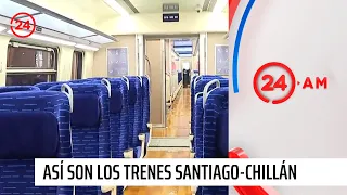 Así son los trenes más rápidos de Sudamérica | 24 Horas TVN Chile
