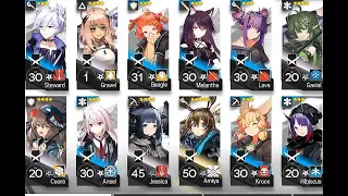 Arknights 4-9 challenge mode low level/rarity f2p