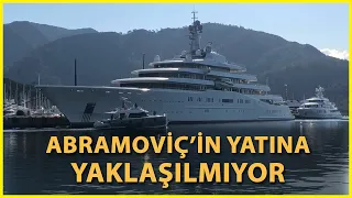 Abramoviç'in Mega Yatına Yaklaşan Teknelere Sirenli Uyarı