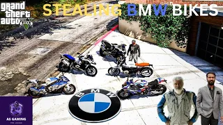 GTA 5 TAMIL: FRANKLIN COLLECTING EVERY BMW SUPERBIKES. #GTA 5 #REALLIFEMODS.