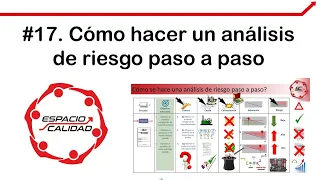 17.   Cómo hacer un análisis de riesgo paso a paso