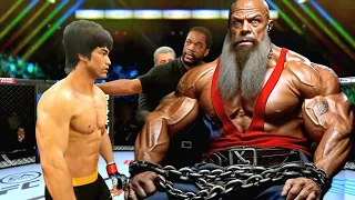 PS5 | Bruce Lee vs. Angry Titanium Man (EA Sports UFC 4)