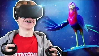 VIRTUAL REALITY ANIMATION! | Crow: The Legend VR: Animated 360 Movie (Oculus Rift + Touch Gameplay)