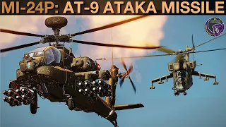 Mi-24P Hind: AT-9 Ataka Air To Ground/Air Missile Tutorial | DCS WORLD