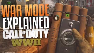 Call of Duty: WW2 WAR MODE EXPLAINED (CoD WWII War Mode Gameplay)
