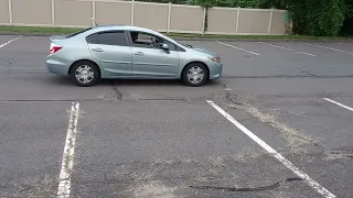 Reverse Parking in Driver License road test