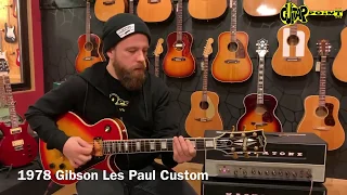 1978 Gibson Les Paul Custom | GuitarPoint Vintage Guitars