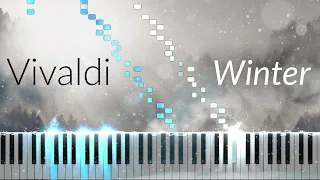 Winter - Vivaldi [Piano Tutorial]