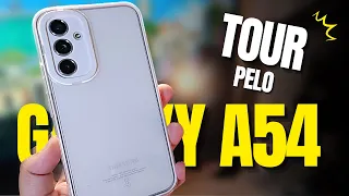 Tour pelo meu Samsung Galaxy A54 5G! Dicas de Fones, Capinhas e muito mais!