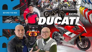 New Ducatis Are On The Way In 2024 — Interview With Pao Ortañez | EICMA 2023 Recap