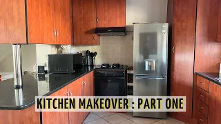 DIY Kitchen Makeover: part 1 | South African Youtuber