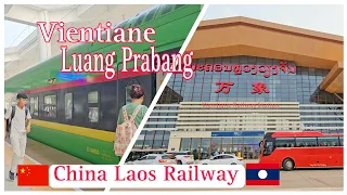 Tàu Cao Tốc Lào - Trung | Viêng Chăn - Luang Prabang| China Laos Railway | Laos