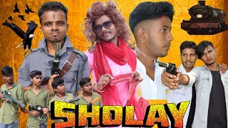 Sholay spoof || शोले || comedy video 😅|| Backbenchers @AMITFFComedy @amitff2.077