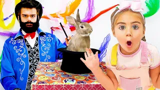 Artem shows tricks for Nastya and Mia | Children's story about magic