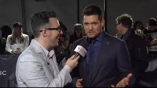 Michael Bublé on the Red Carpet at The 2018 JUNO Awards