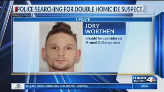 Police searching for double homicide suspect