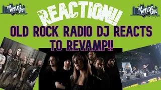 [REACTION!!] Old Rock Radio DJ REACTS to ReVamp ft. "Disdain" LIVE @ GrasPop 2010