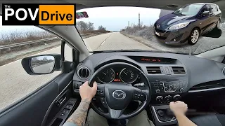 Mazda 5 2.0i 2012 151hp  | POV Test Drive