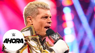 Cody Rhodes le RESPONDE a Brock Lesnar: WWE Ahora, Mayo 15, 2023