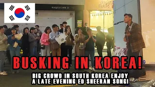 LOOPING an ED SHEERAN SONG in KOREA! 🇰🇷