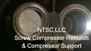 Howden 321WLVH Screw Compressor Inspection Vid 2 NTSC LLC