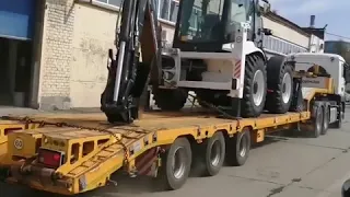 Отгрузка экскаватора-погрузчика HIDROMEK HMK 102S Alpha в г. Пермь