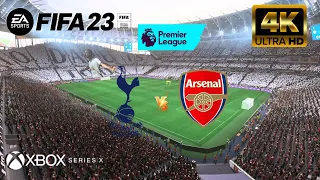 FIFA 23 - Tottenham vs Arsenal | Premier League | Next Gen - Series X [4K 60FPS]