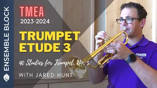 2023-2024 TMEA All-State Trumpet Etude #3 Wurm No. 5 @EnsembleBlock