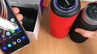 Распаковка Tronsmart t6 plus upgraded edition рядом с t6. Бонус.