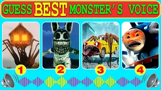 Guess Monster Voice Spider House Head, Zoonomaly, Car Eater, Spider Thomas Coffin Dance