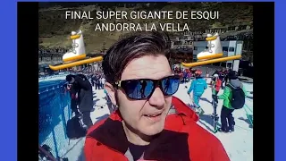 Grandvalira Finales Copa Del Mundo ESQUI- Super Gigante Pista Aliga De Esquí, Tarter, Andorra
