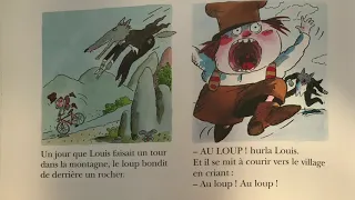 LE  GARÇON  QUI  CRIAIT  :  "AU  LOUP !"