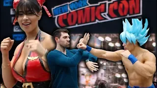 NEW YORK COMIC CON 2018 | BEST COSPLAY | EPIC FIGHTS