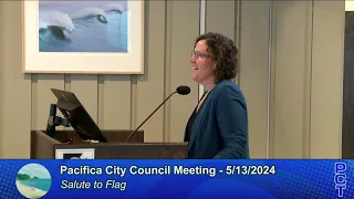PCC 5/13/24 - Pacifica City Council Meeting - May 13, 2024