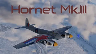 War Thunder. Hornet Mk.III энергетический бой vs P-51H-5 NA и Spitfire.