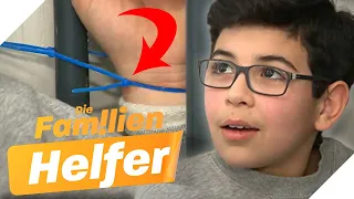 Jona (8) kettet sich fest: "Ich will NICHT in die Ferien!" | Die Familienhelfer | SAT.1