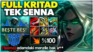 3 FLASH MESAFESİNE DÜZ VURUYOR !! 1V5 PENTA ATTIM !! %100 KRİT KARAHASAT SENNA !! | Ogün Demirci