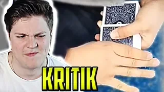 Ich KRITISIERE eure Zaubertricks - MrTriXXL Reaktion auf Community Zauberer