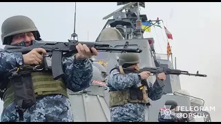 Моряки-прикордонники на Одещині тренуються вражати цілі на різних відстанях й з різних типів зброї