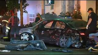 HORRIFIC CRASH: Raw video of San Francisco crash where 5 were injured