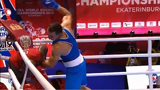 Quarterfinals (91kg) SAVON COTILLA Erislandy (CUB) vs PANTALEEV Radoslav (BUL) /AIBA World 2019