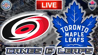 Carolina Hurricanes vs Toronto Maple Leafs LIVE Stream Game Audio | NHL LIVE Stream Gamecast & Chat