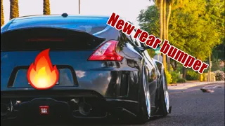 Installing V1 Nismo Rear Bumper On My NISSAN 370z