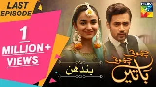 Bandhan | Last Episode | Choti Choti Batain | HUM TV | 31 March 2019