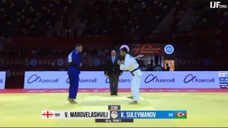 Vazha Margvelashvili vs Kamran Suleymanov | Round 3 -66 Baku Grand Slam 2022