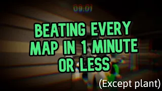 Beating Every Map In Roblox Piggy In One Minute Or Less (Except plant)